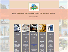 Tablet Screenshot of abondant-village.com